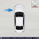عکس مقایسه‌ای کمک فنر قدیمی و کمک فنر گلد جدید روی برلیانس H230