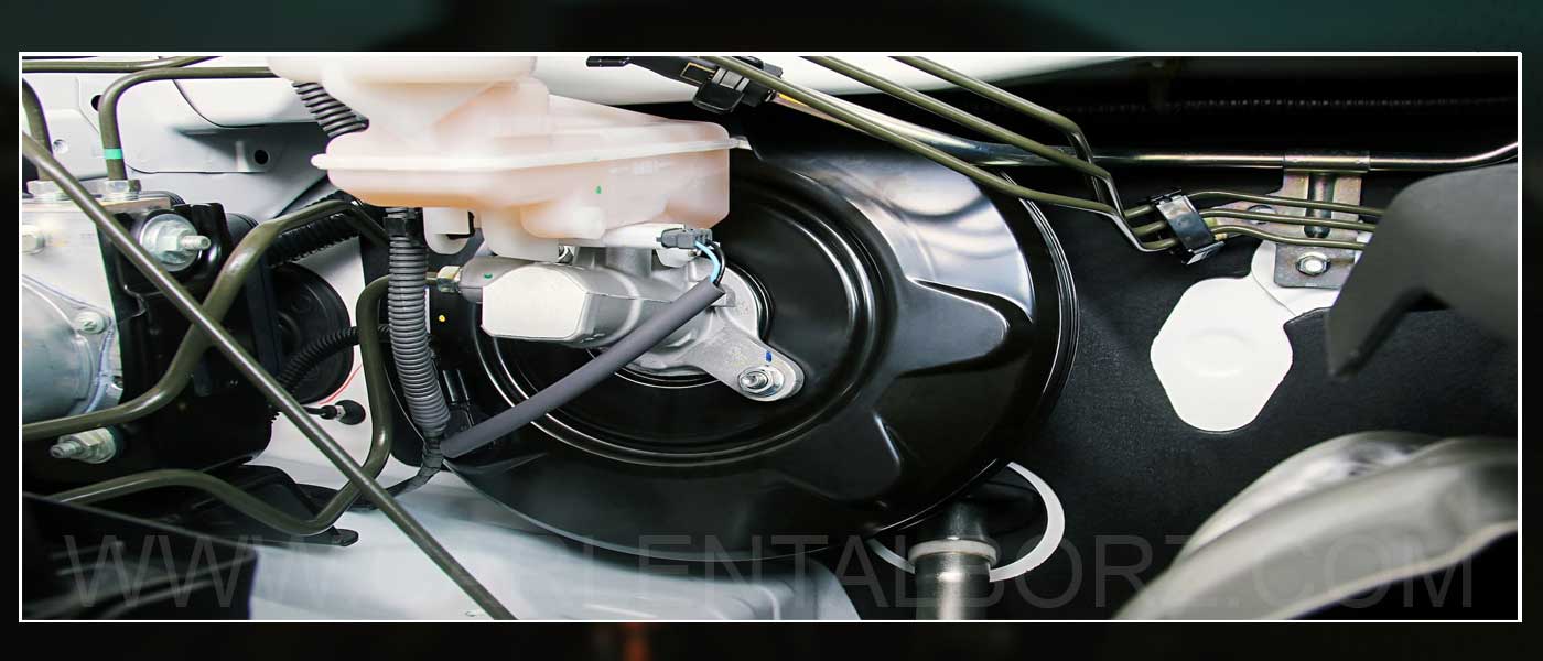 4. بررسی بوستر و سیلندر اصلی ترمز