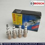نمای جانبی شمع بوش آلمانی مدل FLR8LDCU+9
