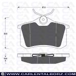 alt="کیفیت بالای لنت ترمز تایومی TAYOMEI برای MG 360"