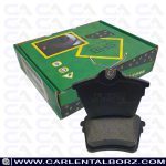 لنت ترمز عقب پژو 407 برند اس اچ بی SHB