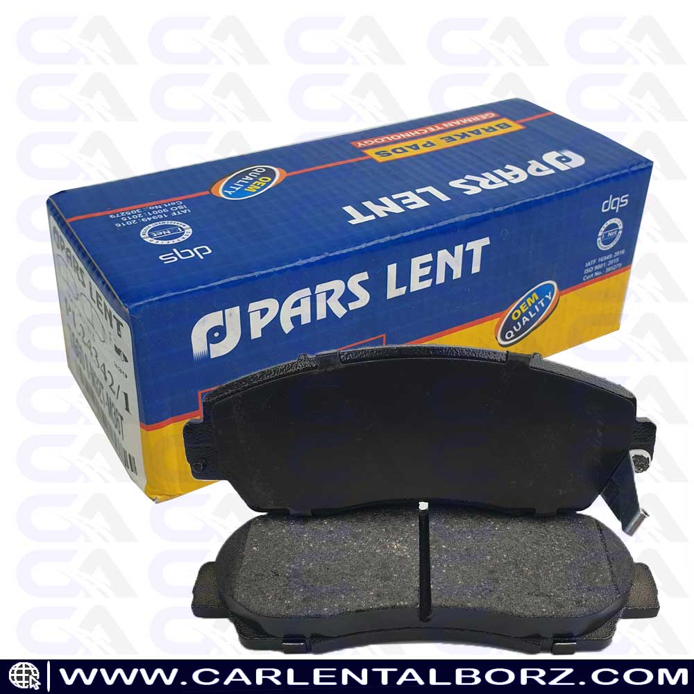 لنت ترمز جلو فونیکس تیگو 8 پرومکس برند پارس لنت PARS LENT
