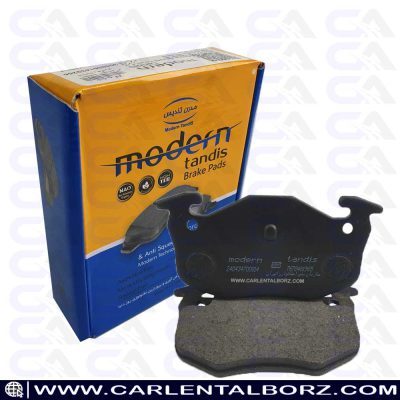 لنت ترمز عقب پژو 206 تیپ 6 مدل 93 به پایین مدرن تندیس MODERN