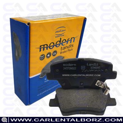 لنت ترمز عقب پژو پارس TU5 دیسکی مدرن تندیس MODERN